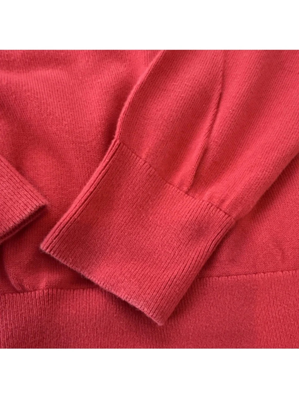 Tommy Hilfiger Men's Bright Red V-Neck Sweater